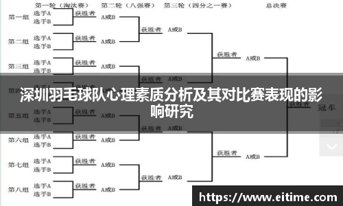 深圳羽毛球队心理素质分析及其对比赛表现的影响研究
