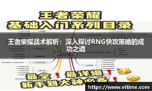 王者荣耀战术解析：深入探讨RNG快攻策略的成功之道